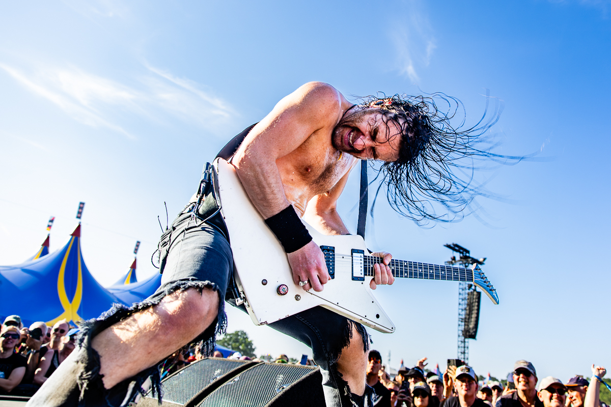 Airbourne @ Bospop 2026, foto 3, foto's door Dorien Goetschalckx - FrontView Magazine