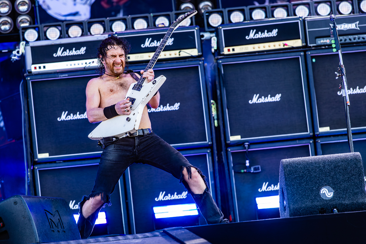 Airbourne @ Bospop 2026, foto 8, foto's door Dorien Goetschalckx - FrontView Magazine