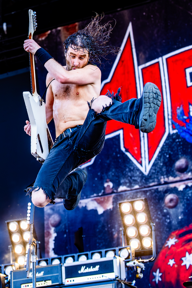 Airbourne @ Bospop 2026, foto 11, foto's door Dorien Goetschalckx - FrontView Magazine
