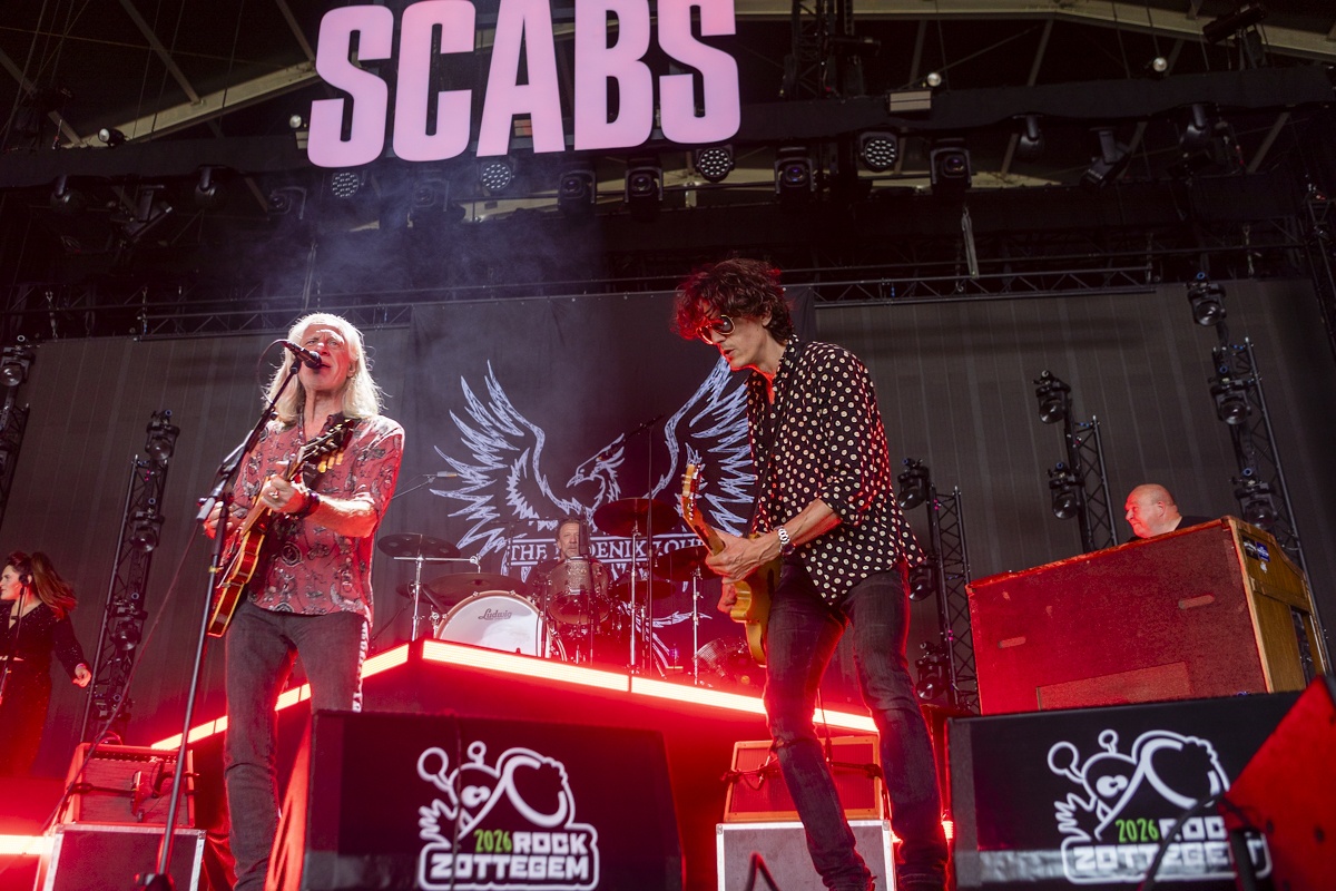 The Scabs @ Rock Zottegem 2026, picture 17, photographed by Edwin Houdevelt - FrontView Magazine
