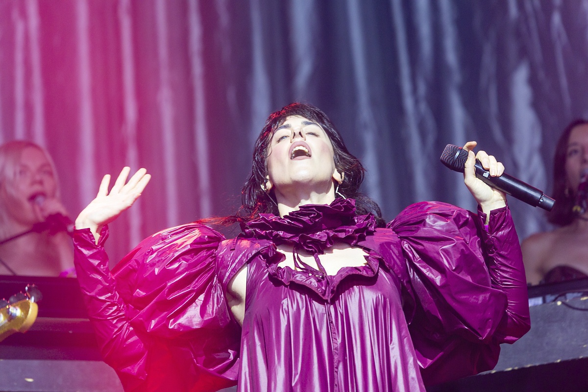 Sylvie Kreusch @ Rock Zottegem 2026, picture 11, photographed by Edwin Houdevelt - FrontView Magazine