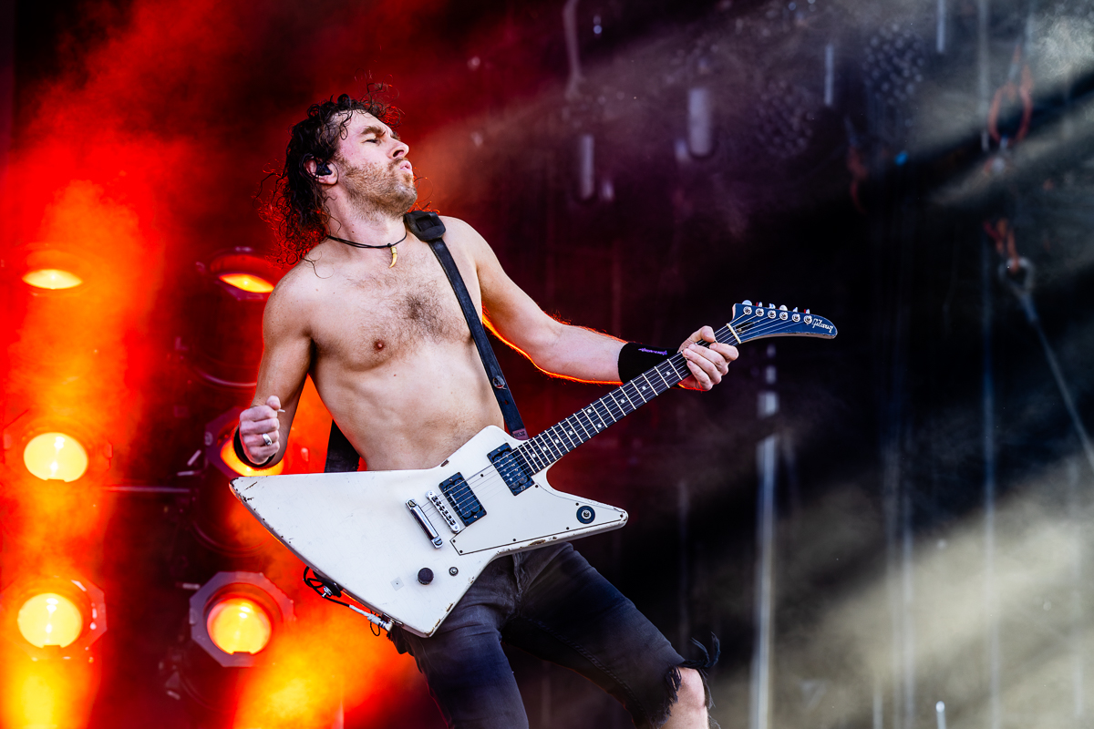Airbourne @ Bospop 2026, foto 5, foto's door Dorien Goetschalckx - FrontView Magazine
