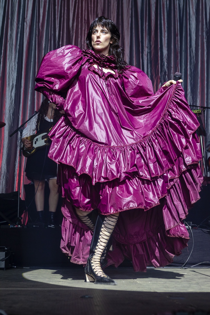Sylvie Kreusch @ Rock Zottegem 2026, picture 5, photographed by Edwin Houdevelt - FrontView Magazine
