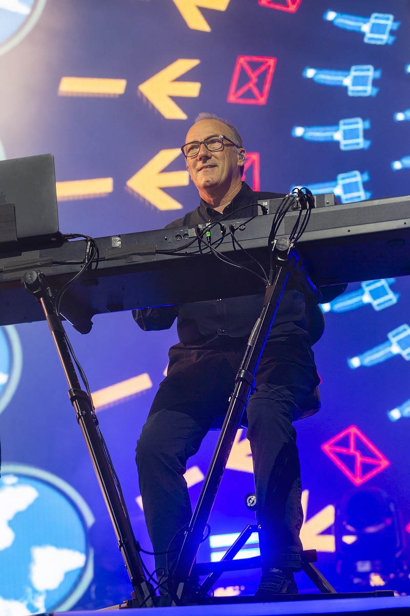 Orchestral Manoeuvres in the Dark @ Rock Zottegem, picture 13, photographed by Edwin Houdevelt - FrontView Magazine