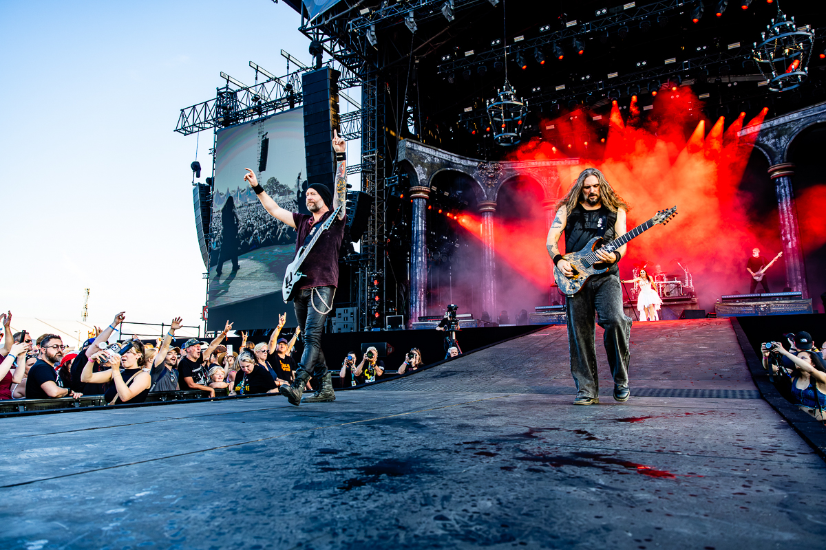 Within Temptation @ Bospop 2026, foto 3, foto's door Dorien Goetschalckx - FrontView Magazine