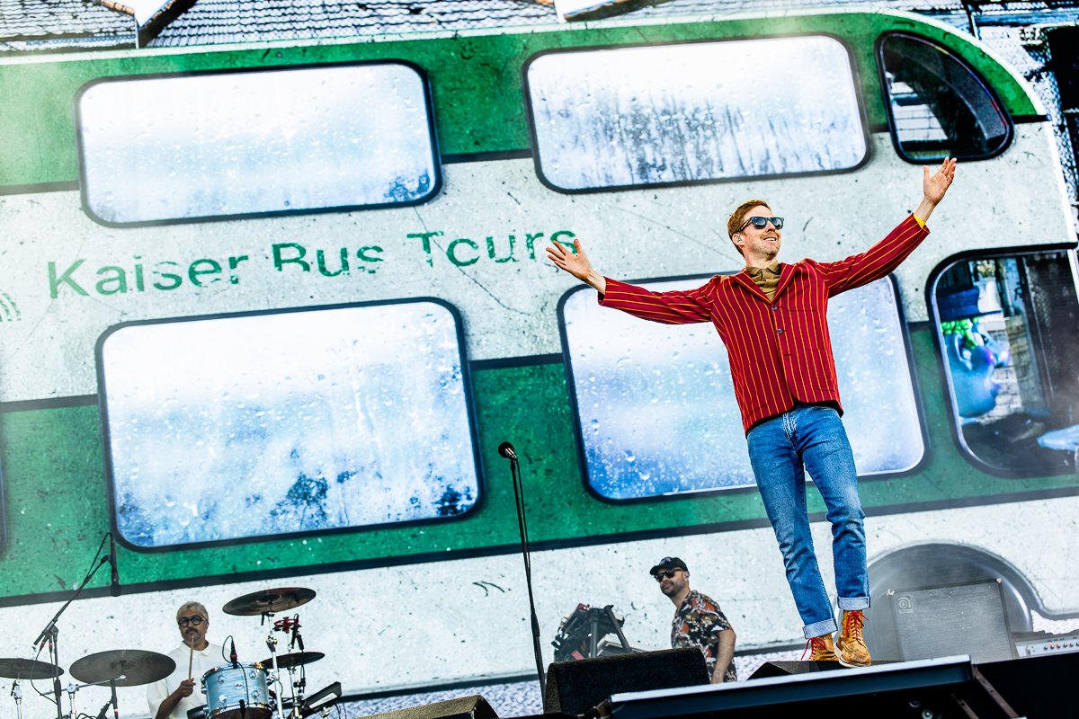 Kaiser Chiefs @ Bospop 2026, picture 1, photographed by Dorien Goetschalckx - FrontView Magazine