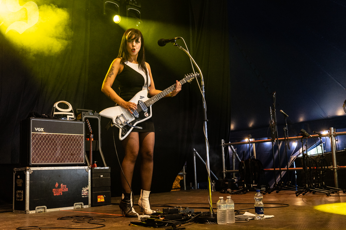 The Courettes @ Sjock 2026, picture 9, photographed by David Johnson - FrontView Magazine