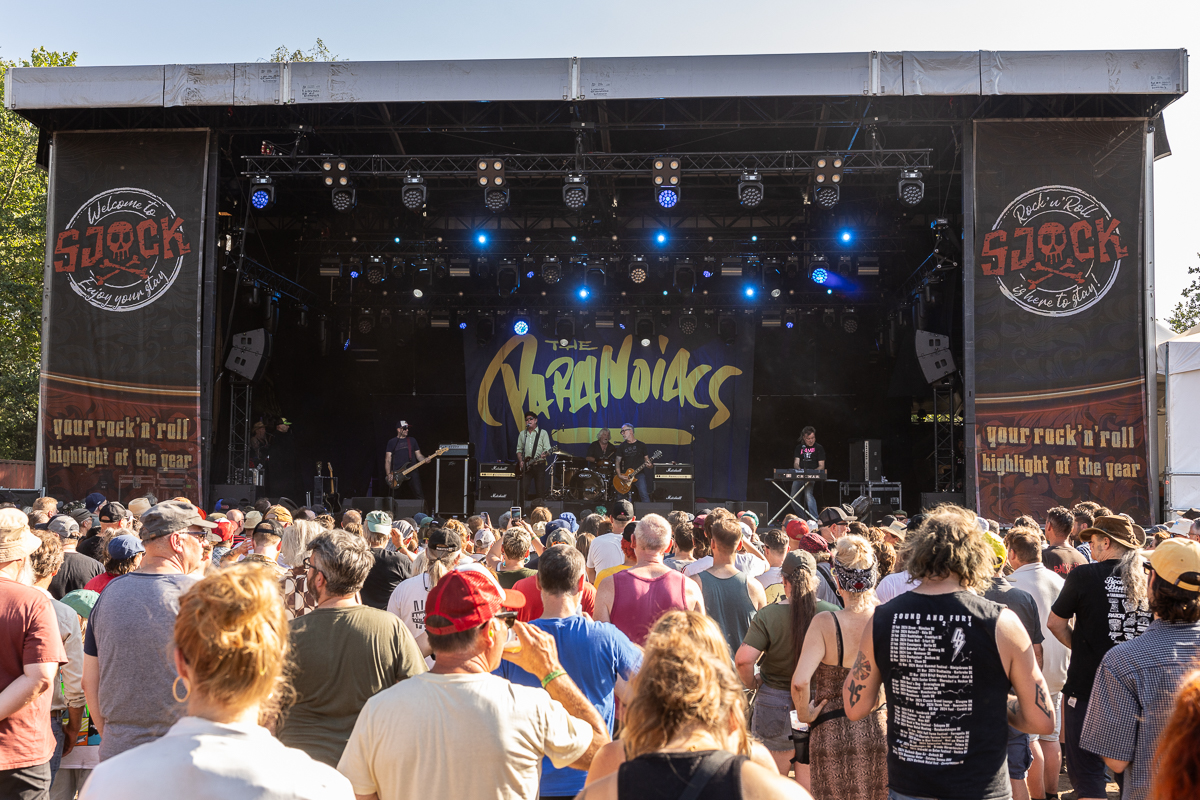 The Paranoiacs @ Sjock, picture 34, photographed by David Johnson - FrontView Magazine
