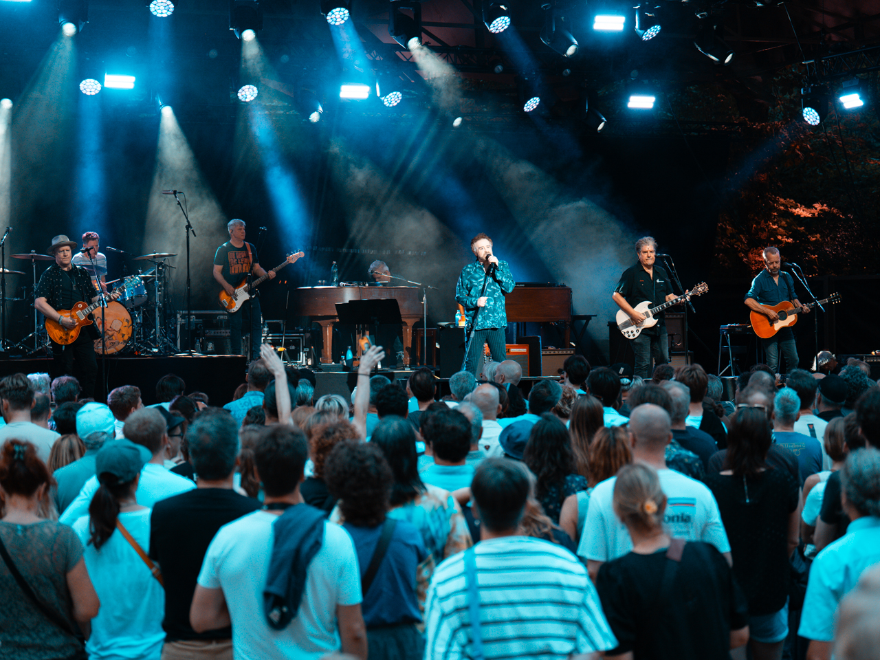 Counting Crows @ OLT Rivierenhof, picture 8, photographed by Björn Franck - FrontView Magazine