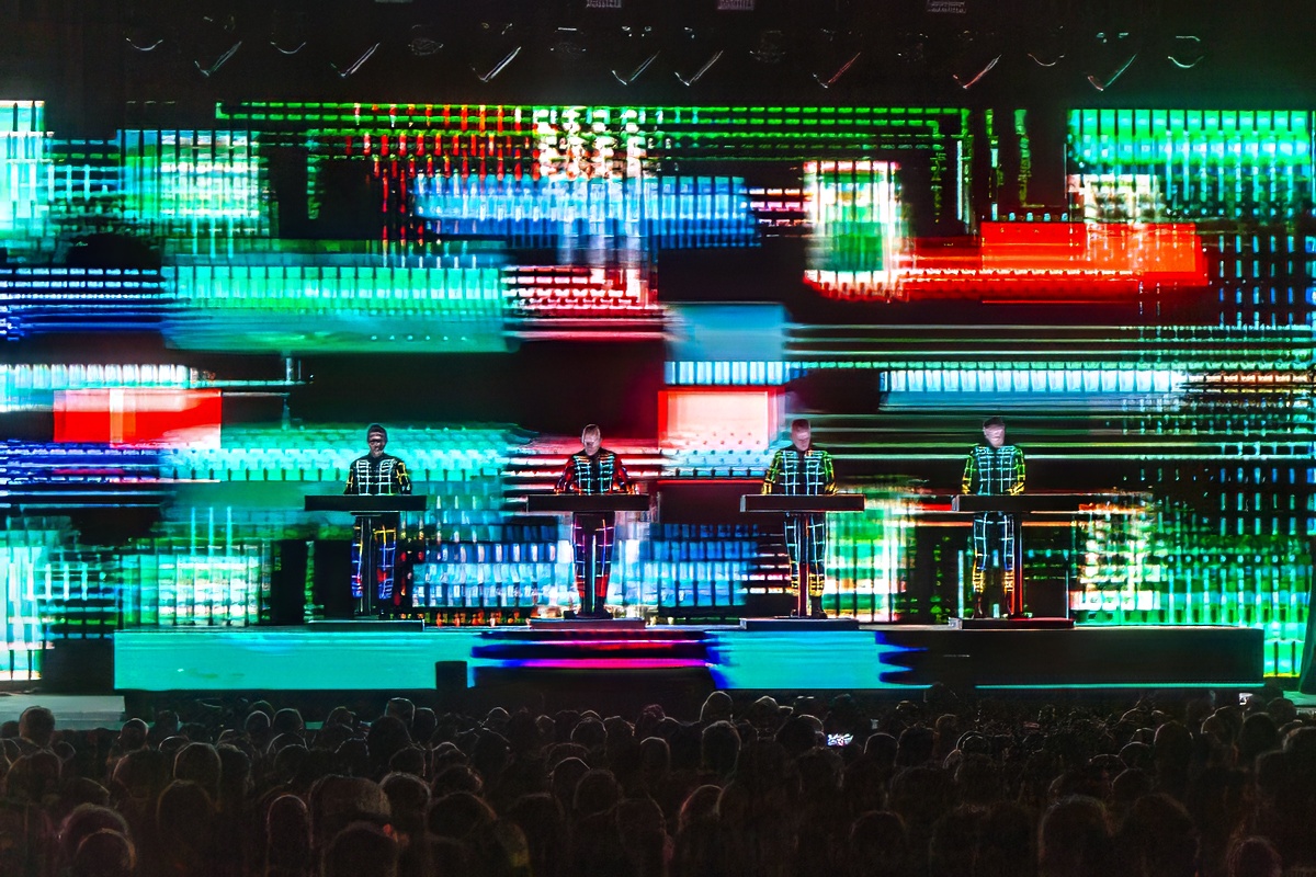 Kraftwerk @ Rock Zottegem 2026, picture 18, photographed by Edwin Houdevelt - FrontView Magazine