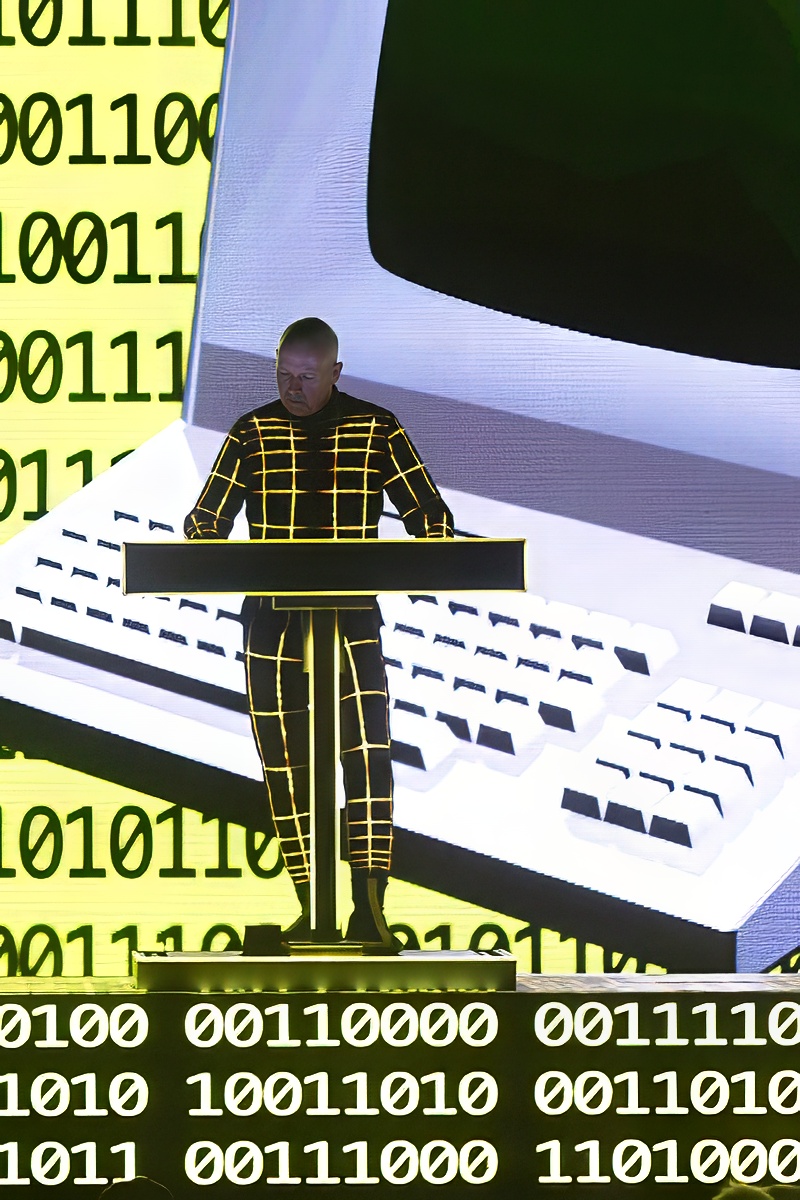 Kraftwerk @ Rock Zottegem 2026, picture 2, photographed by Edwin Houdevelt - FrontView Magazine