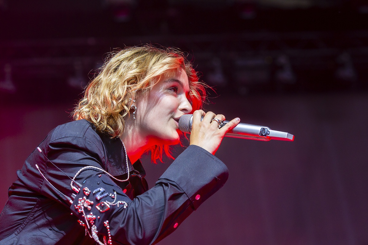 Pommelien Thijs @ Rock Zottegem 2026, picture 11, photographed by Edwin Houdevelt - FrontView Magazine