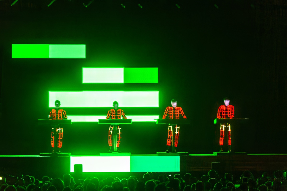 Kraftwerk @ Rock Zottegem 2026, picture 13, photographed by Edwin Houdevelt - FrontView Magazine