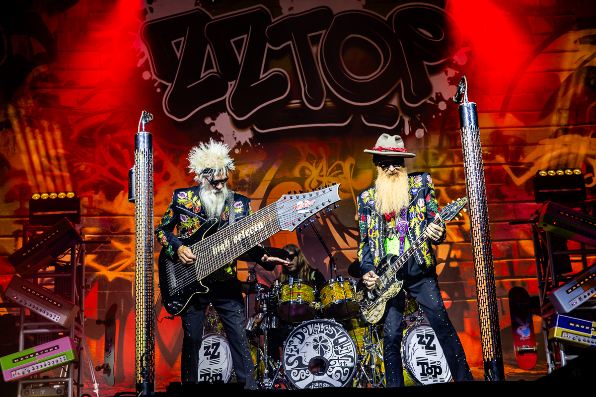 ZZ Top @ Bospop 2026, foto 1, foto's door Dorien Goetschalckx - FrontView Magazine