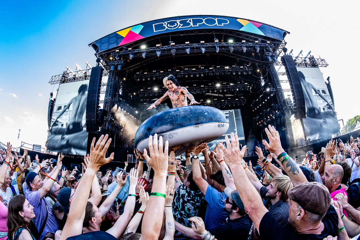 Palaye Royale @ Bospop 2026, foto 11, foto's door Dorien Goetschalckx - FrontView Magazine