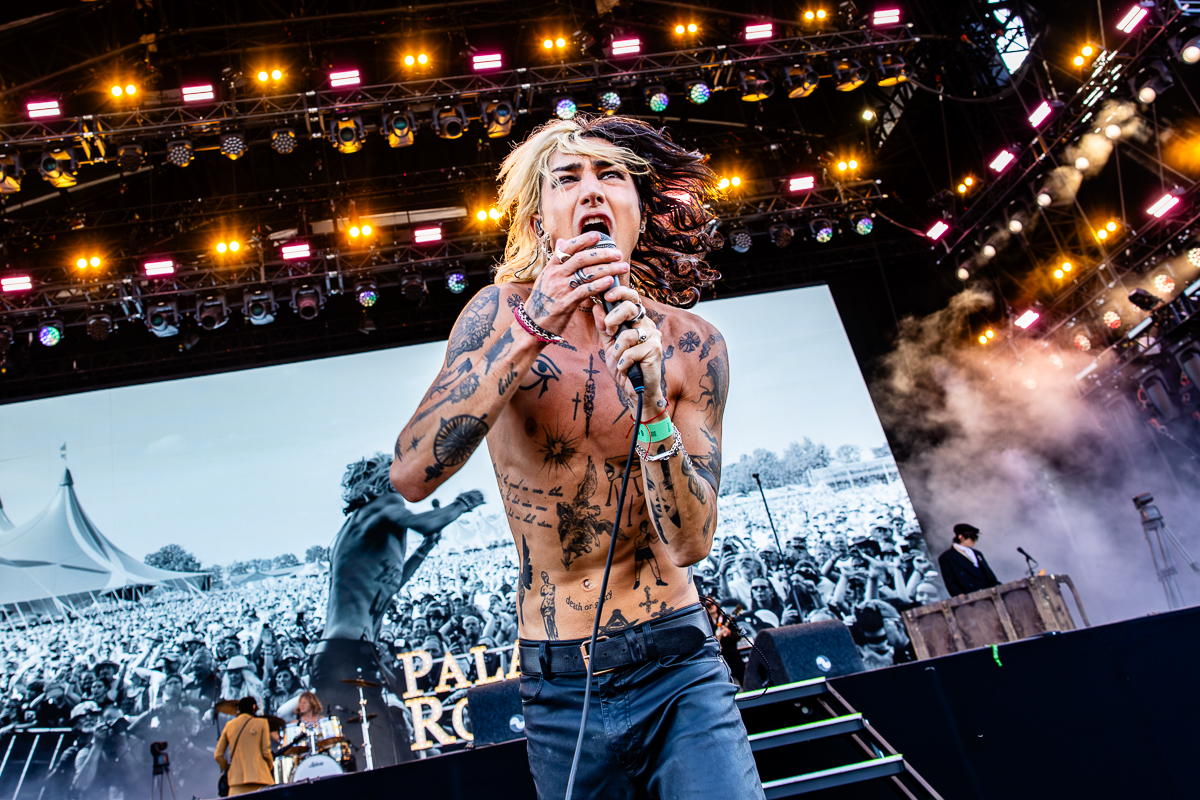 Palaye Royale @ Bospop 2026, foto 1, foto's door Dorien Goetschalckx - FrontView Magazine