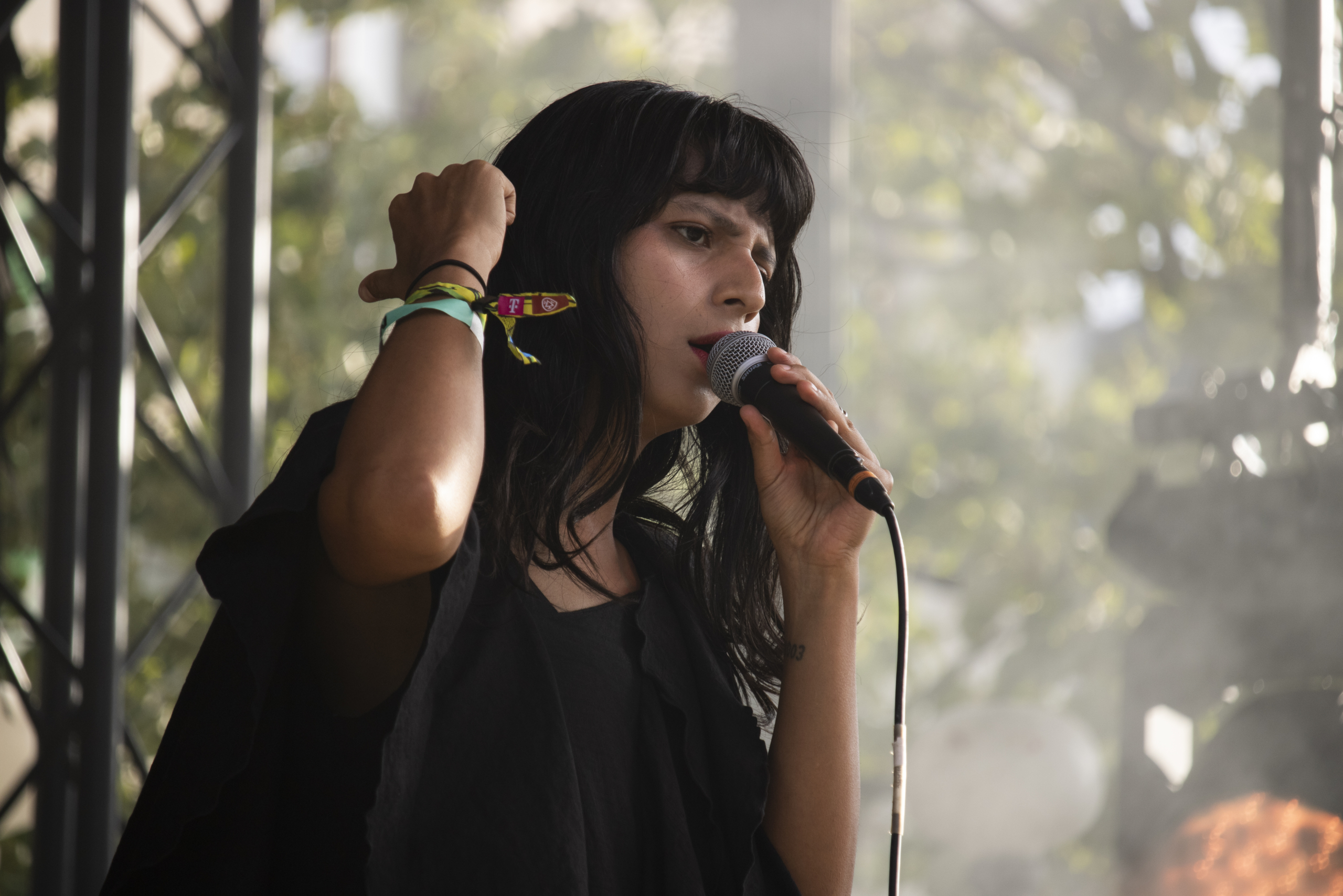 Luisa Almaguer @ Boomtown, picture 1, photographed by Luca Depuydt - FrontView Magazine