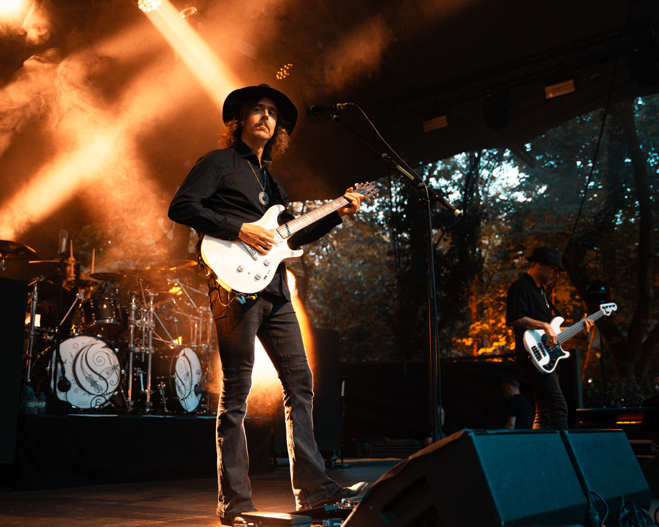 Opeth @ OLT Rivierenhof, picture 1, photographed by Björn Franck - FrontView Magazine