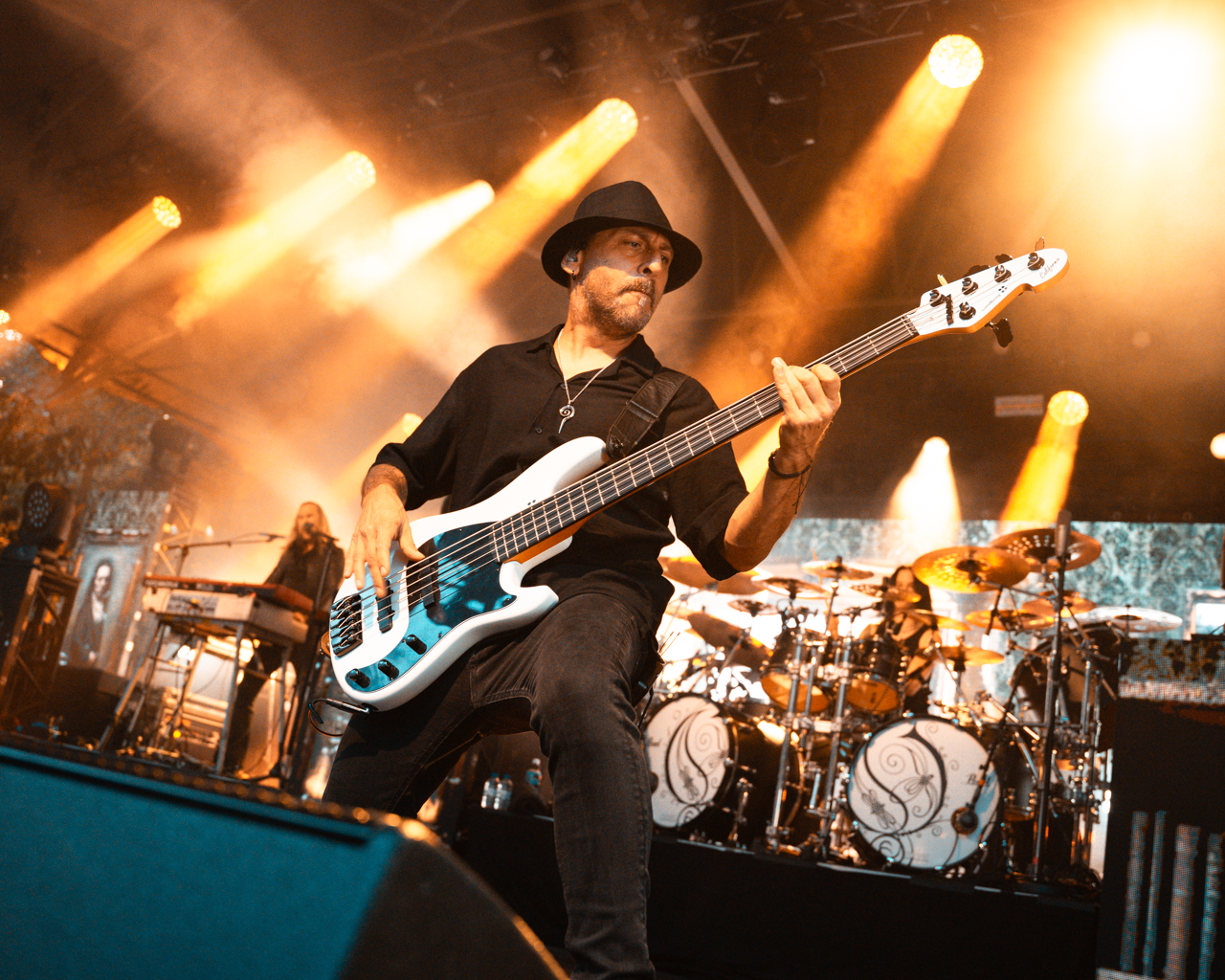 Opeth @ OLT Rivierenhof, picture 6, photographed by Björn Franck - FrontView Magazine