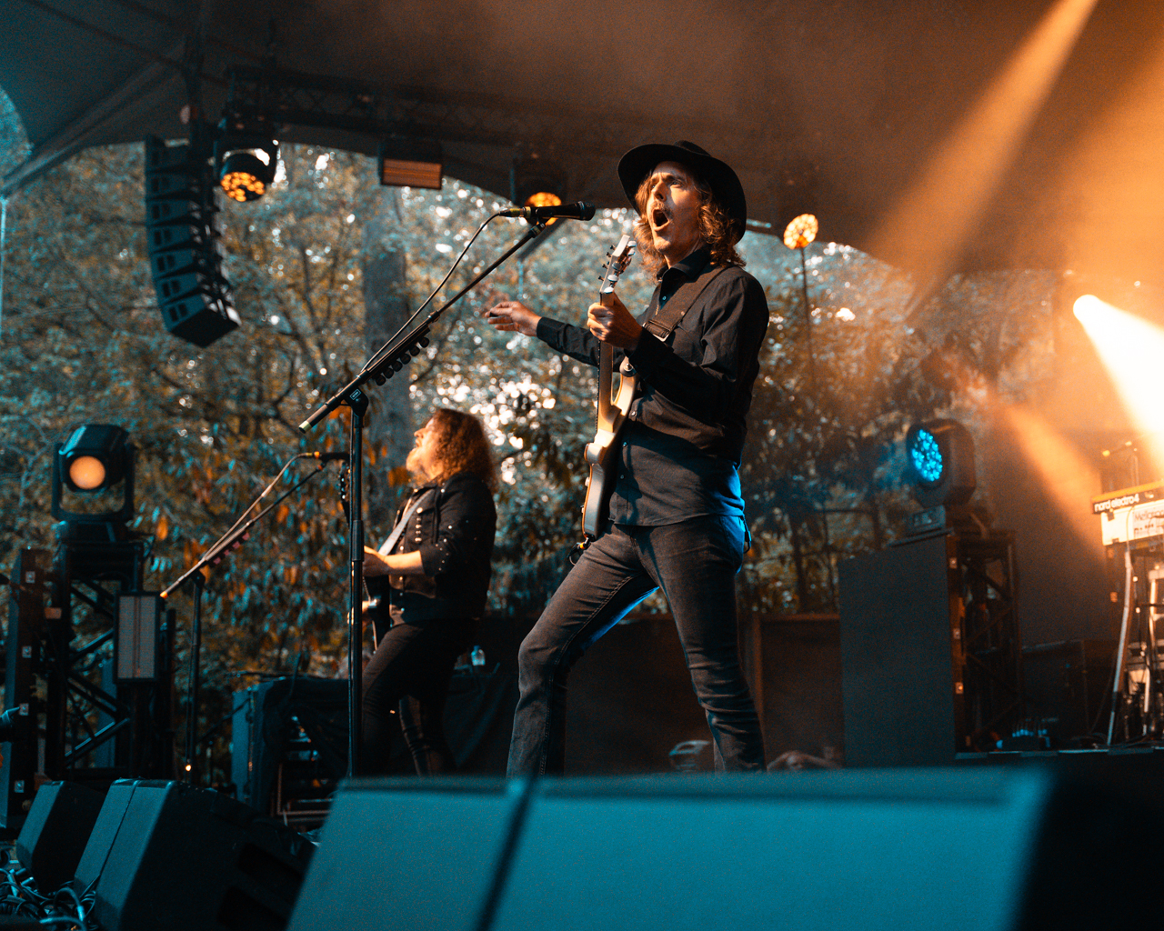 Opeth @ OLT Rivierenhof, picture 5, photographed by Björn Franck - FrontView Magazine