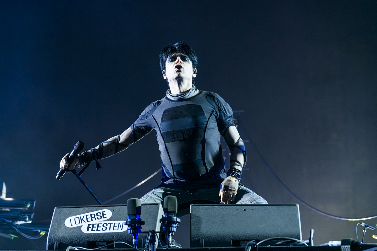 Gary Numan @ Lokerse Feesten, foto 6, foto's door Bart Janssens - FrontView Magazine