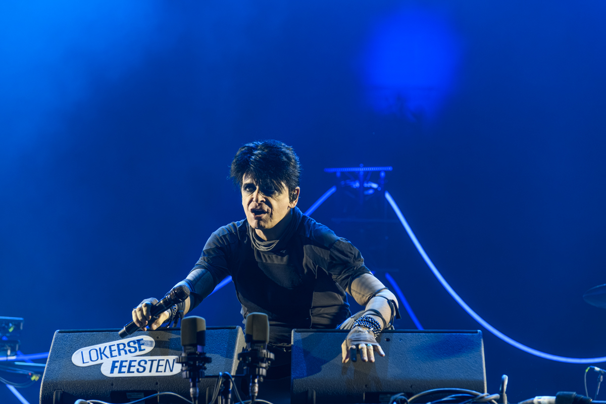 Gary Numan @ Lokerse Feesten, foto 8, foto's door Bart Janssens - FrontView Magazine