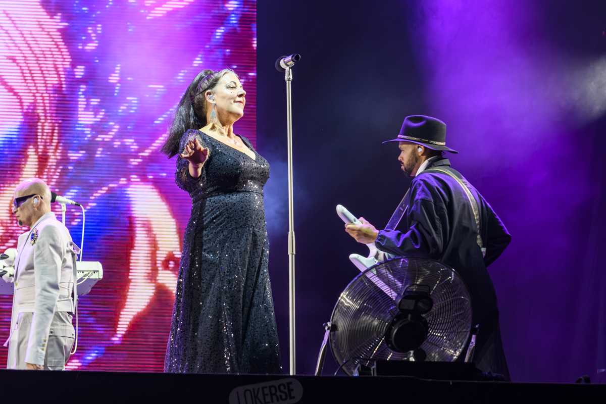 The Human League @ Lokerse Feesten, foto 11, foto's door Bart Janssens - FrontView Magazine