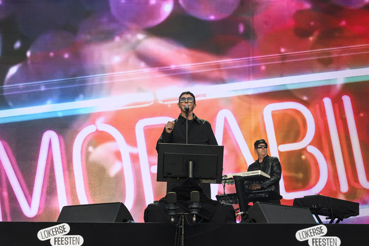 Soft Cell @ Lokerse Feesten, foto 1, foto's door Bart Janssens - FrontView Magazine