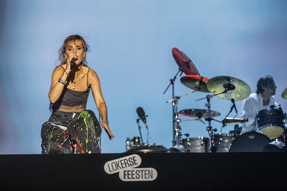 Zaz @ Lokerse Feesten, foto 13, foto's door Edwin Houdevelt - FrontView Magazine
