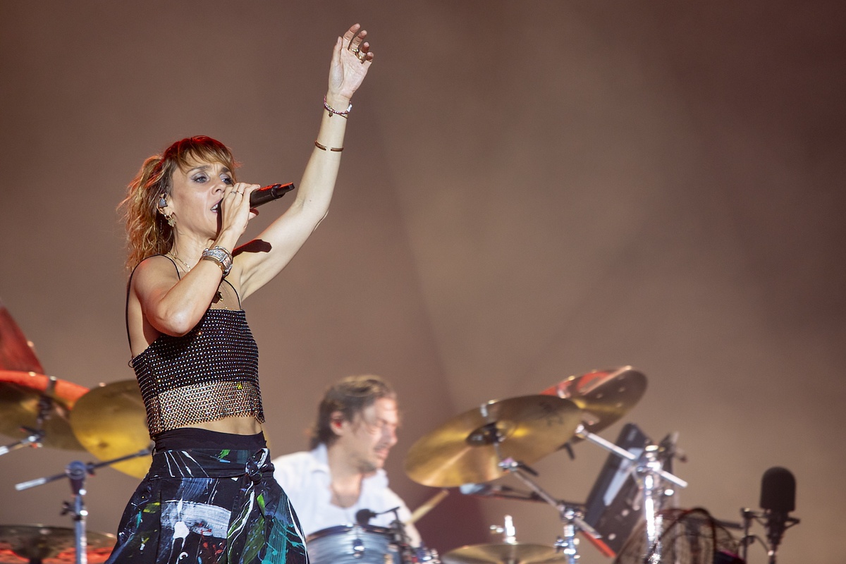Zaz @ Lokerse Feesten, foto 6, foto's door Edwin Houdevelt - FrontView Magazine