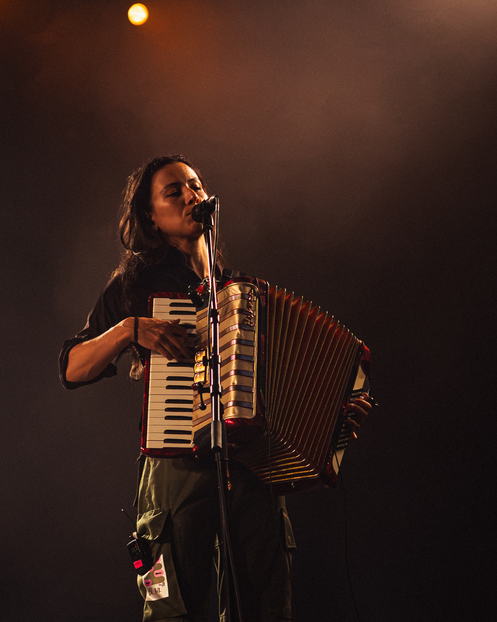 Black Country, New Road @ OLT Rivierenhof, picture 4, photographed by Tijl Hertoghs - FrontView Magazine
