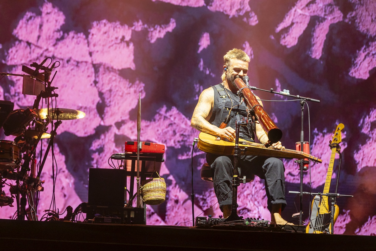 Xavier Rudd @ Lokerse Feesten, foto 14, foto's door Edwin Houdevelt - FrontView Magazine
