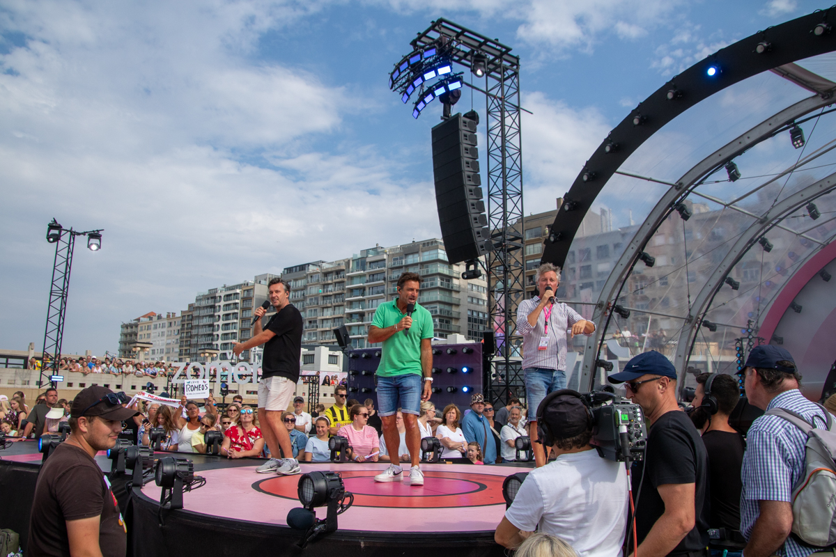 VRT Zomerhit show 3 @Blankenberge, picture 7, photographed by Wim Peeters - FrontView Magazine