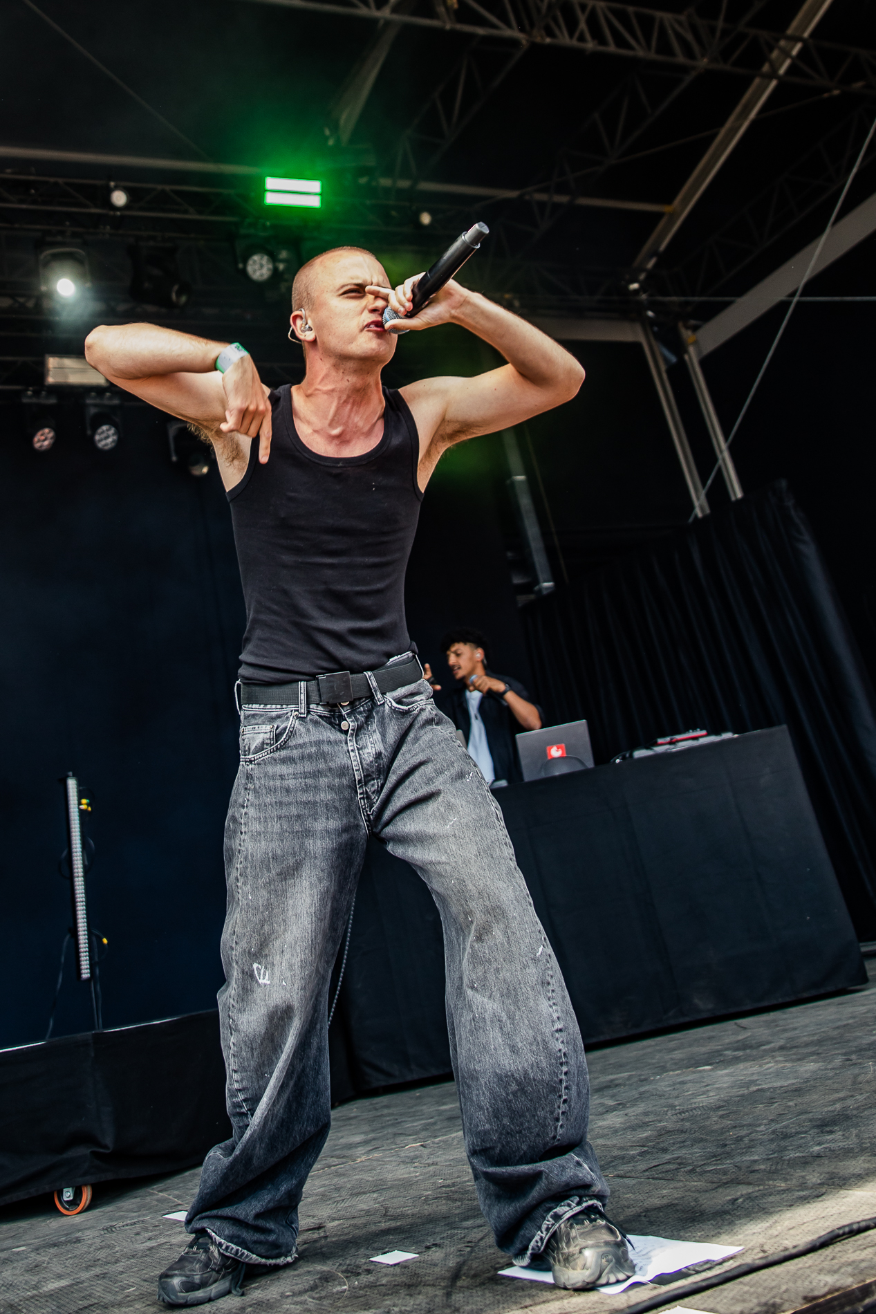 LeBlanc @ Suikerrock, picture 1, photographed by Jürgen Bruynooghe - FrontView Magazine