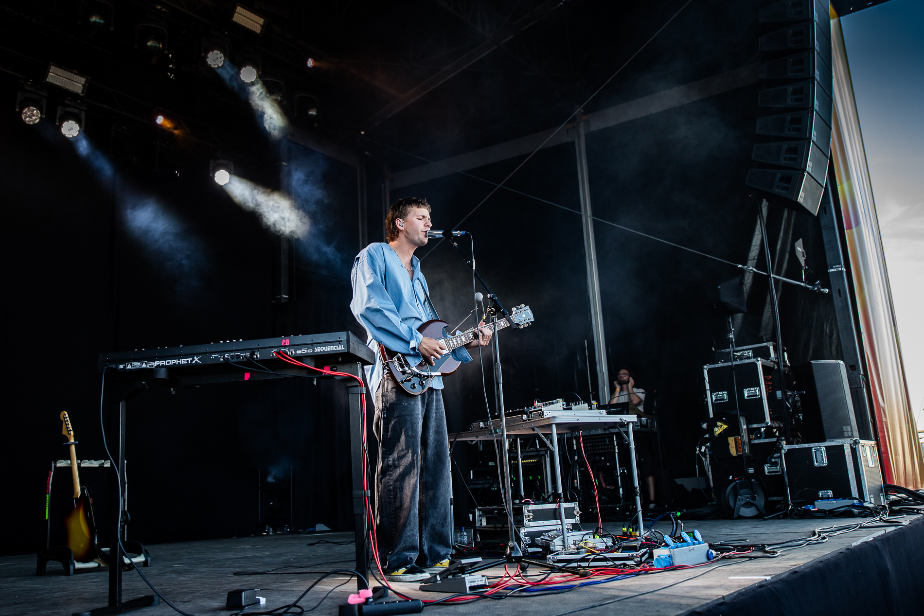 Oliver Symons @ Suikerrock, picture 5, photographed by Jürgen Bruynooghe - FrontView Magazine