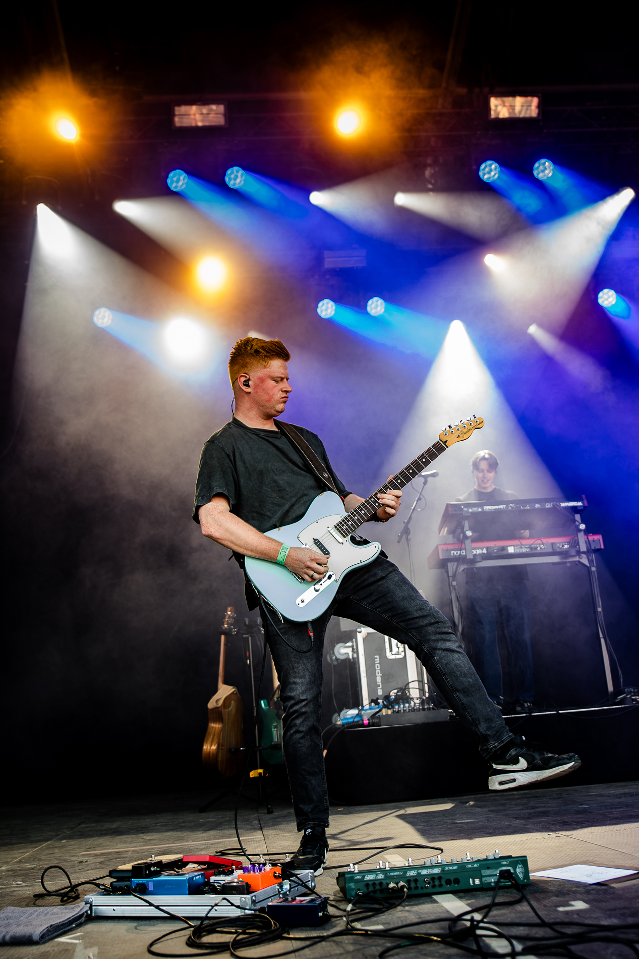 Jet van der Steen @ Suikerrock, picture 7, photographed by Jürgen Bruynooghe - FrontView Magazine