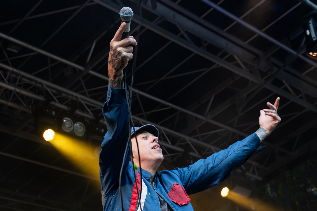 The Suicide Machines @ BrakRock, picture 7, photographed by Koen Marcoen - FrontView Magazine