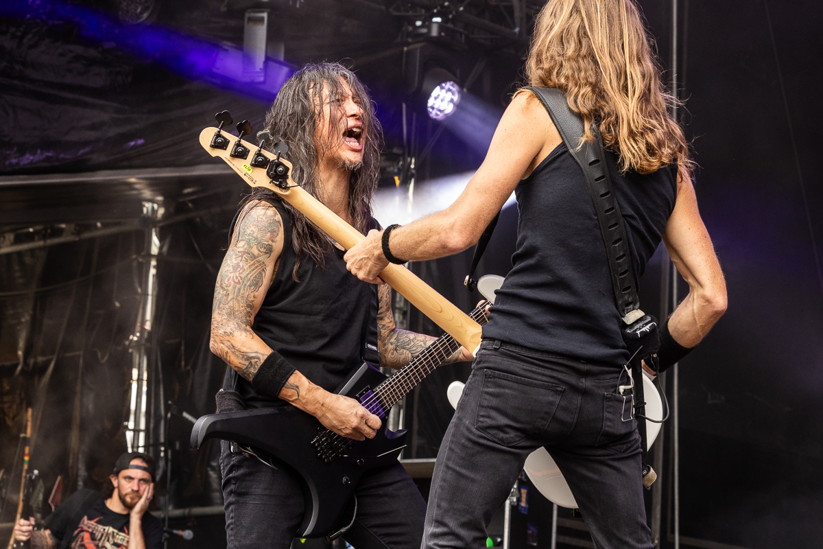 Death Angel @ Dynamo, foto 14, foto's door David Johnson - FrontView Magazine
