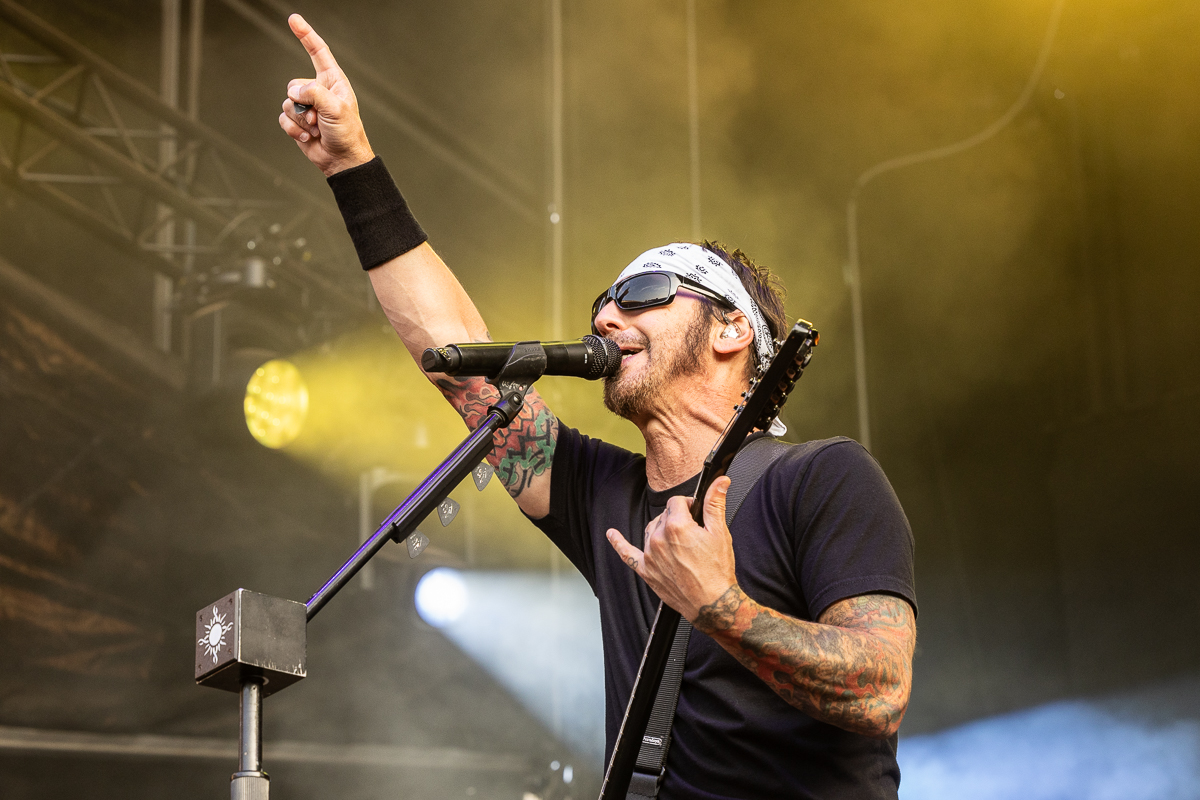 Godsmack @ Dynamo, foto 15, foto's door David Johnson - FrontView Magazine