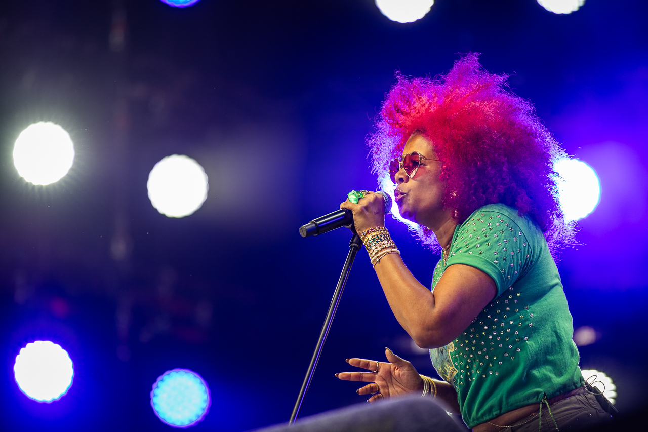 Kelis @ Lowlands 2026, picture 2, photographed by Danielle Stoop - FrontView Magazine