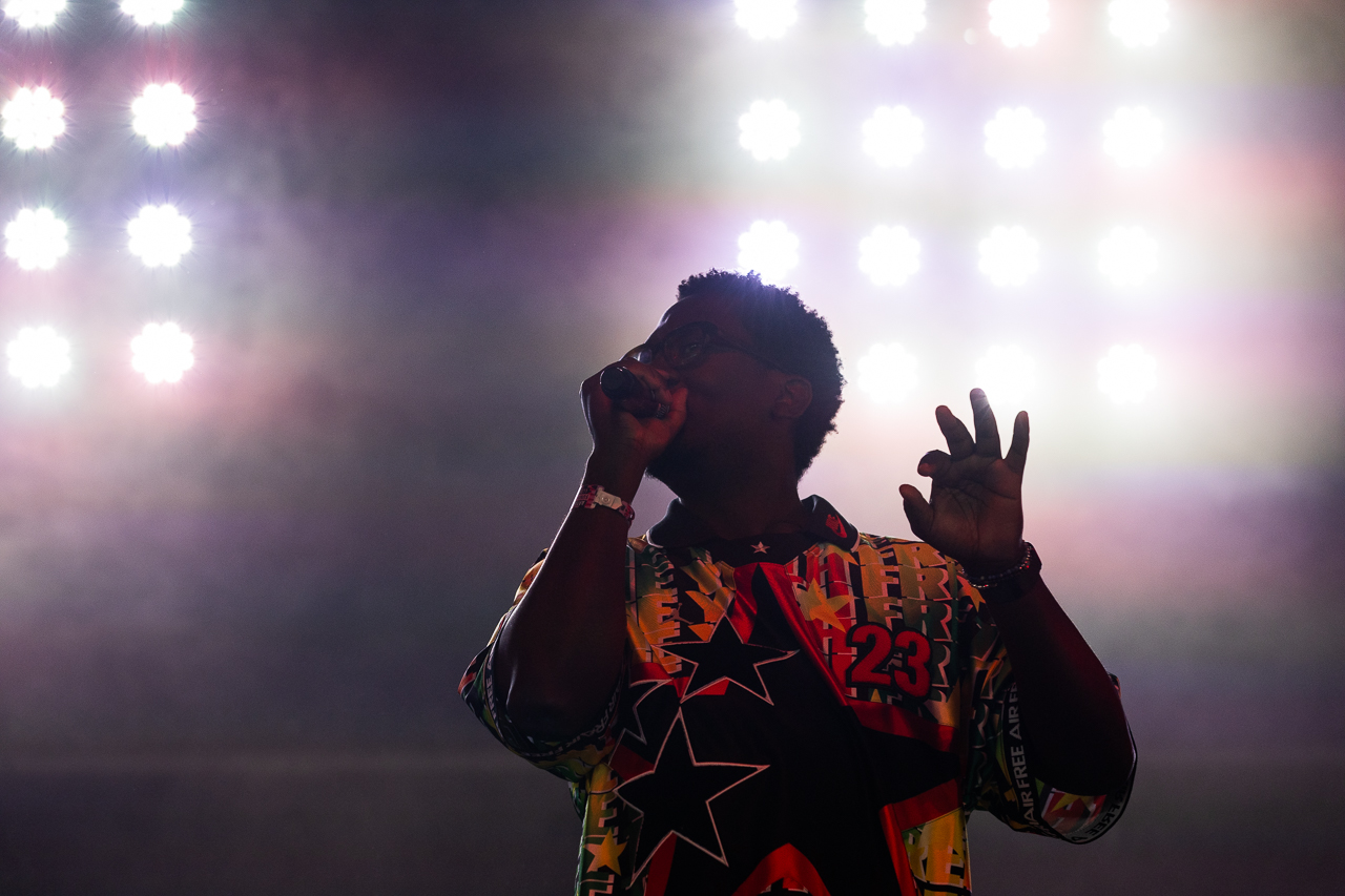 Buraka Som Sistema @ Lowlands 2026, picture 7, photographed by Danielle Stoop - FrontView Magazine