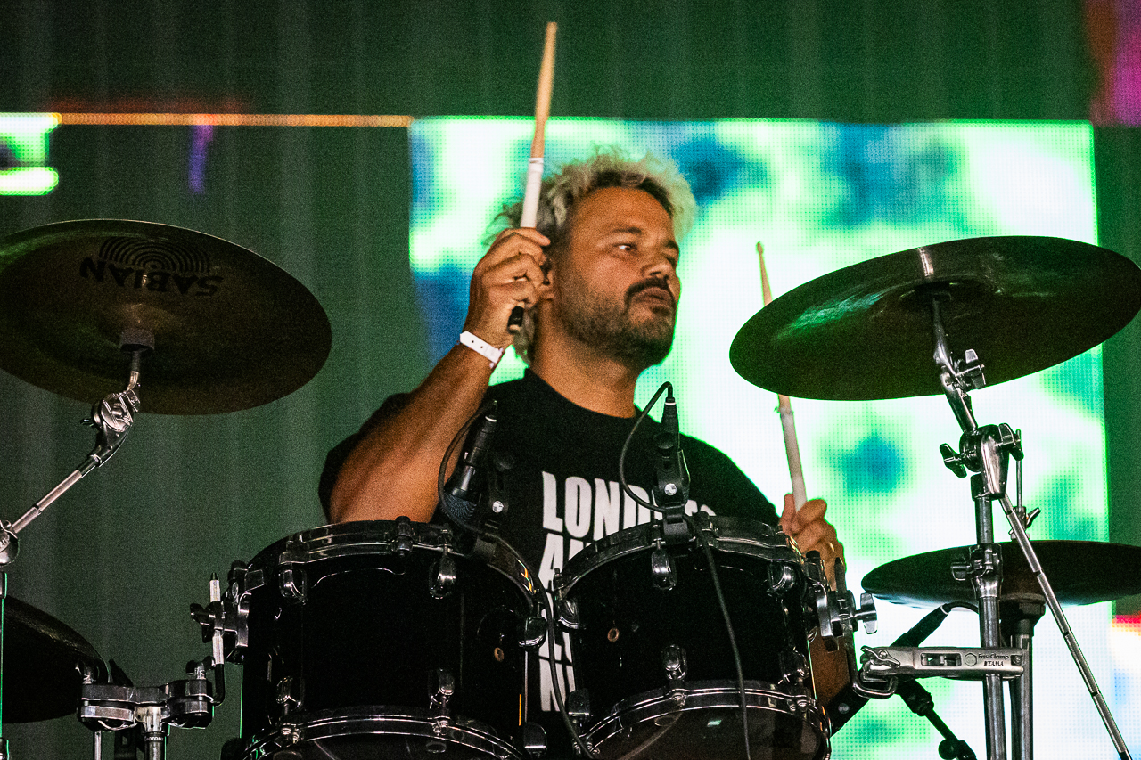 Buraka Som Sistema @ Lowlands 2026, picture 5, photographed by Danielle Stoop - FrontView Magazine