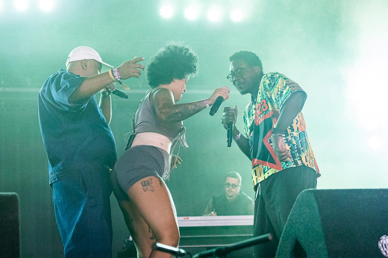 Buraka Som Sistema @ Lowlands 2026, picture 9, photographed by Danielle Stoop - FrontView Magazine
