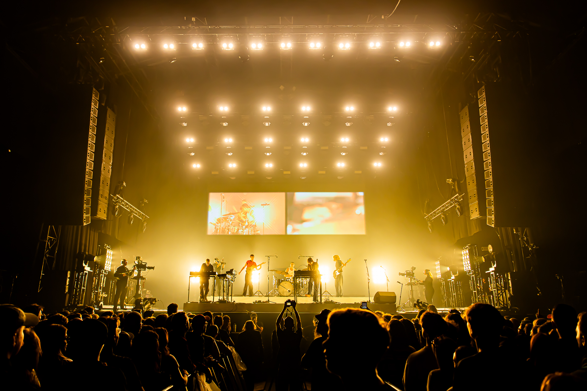 Parcels @ Pukkelpop 2026, foto 4, foto's door Leen Verlinden - FrontView Magazine