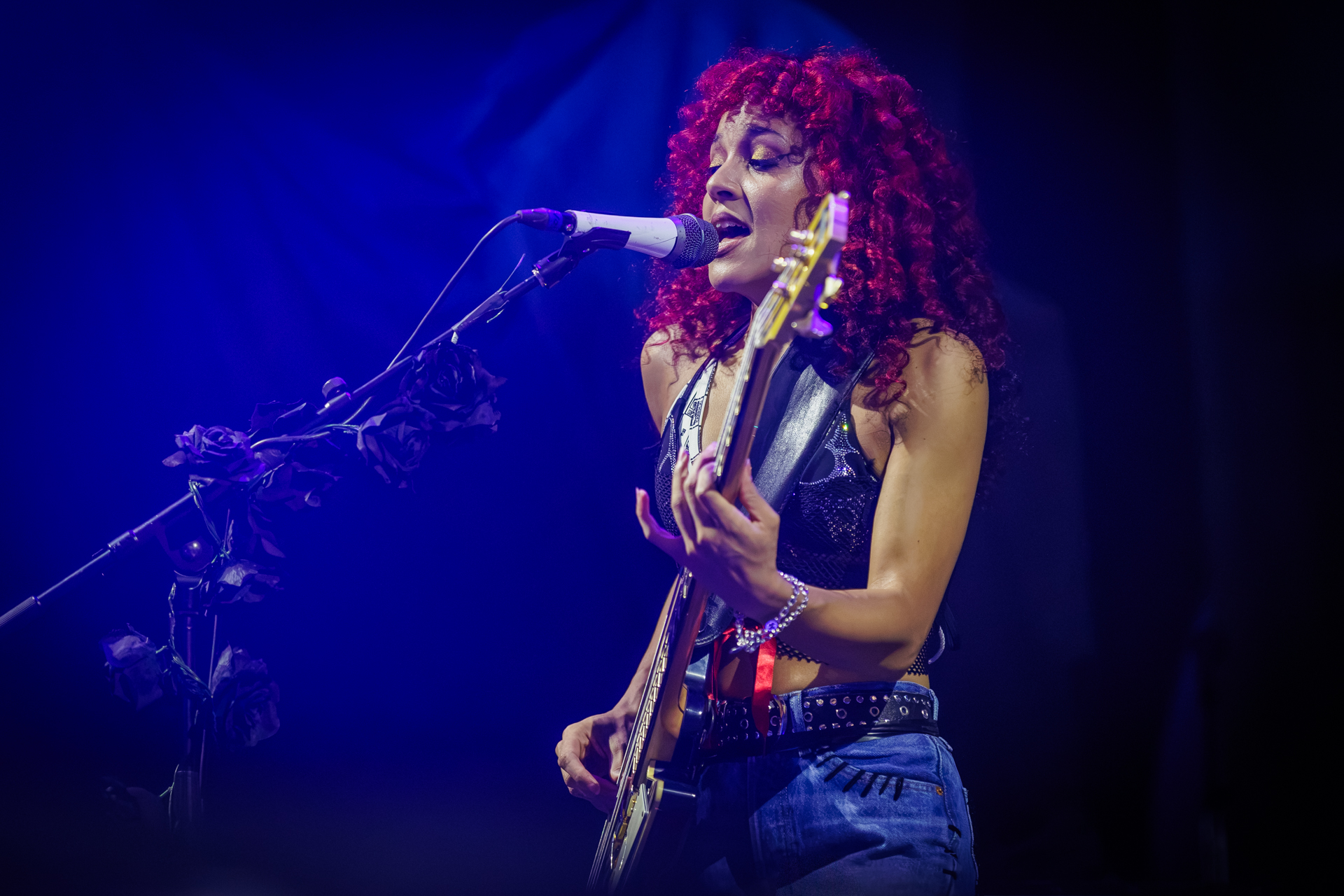 Nova Twins @ Vorst Nationaal, foto 9, foto's door Wim Sunnaert - FrontView Magazine