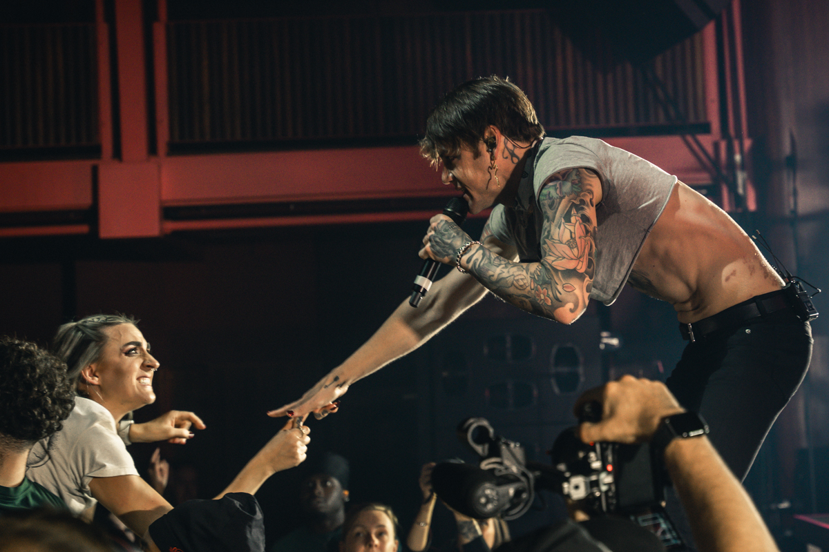 Beartooth @ Ancienne Belgique, foto 5, foto's door Jelle Meersschaut - FrontView Magazine