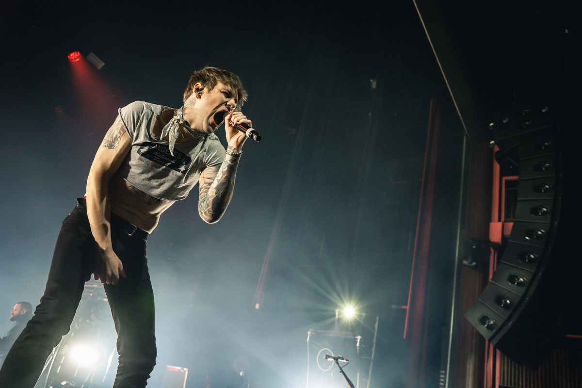 Beartooth @ Ancienne Belgique, foto 3, foto's door Jelle Meersschaut - FrontView Magazine