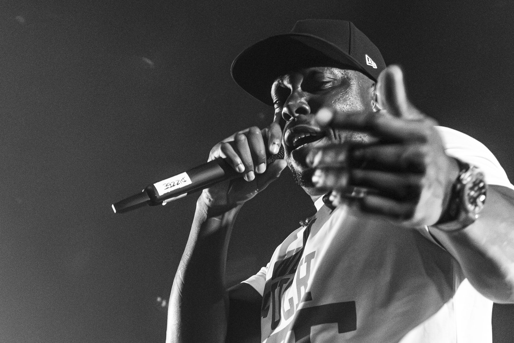 Dizzee Rascal @ Wintercircus, foto 5, foto's door Bart Janssens - FrontView Magazine