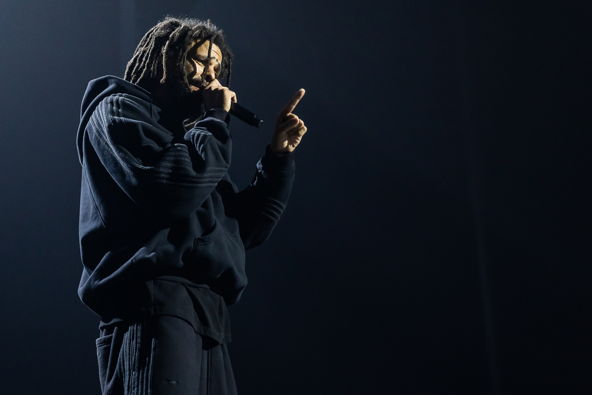 J. Cole - The Fall-Off Tour @ Afas dome, picture 7, photographed by Marc Verdonck - FrontView Magazine