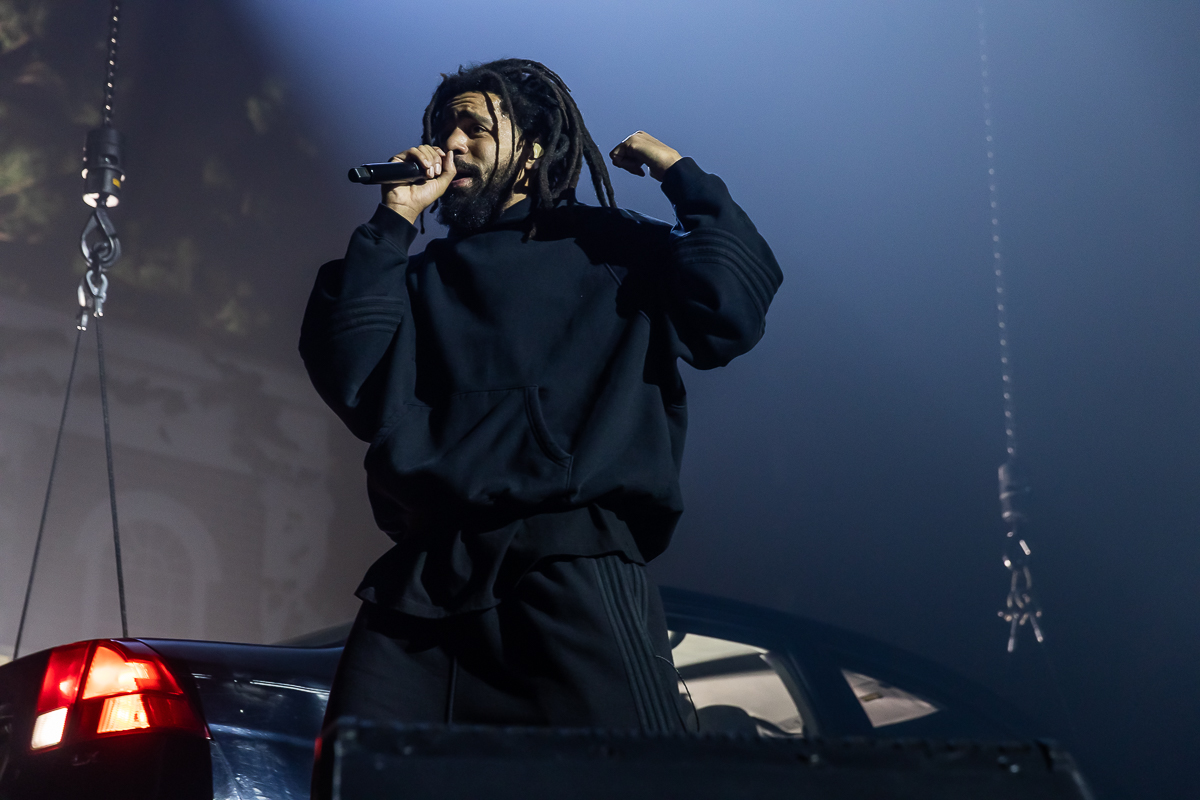 J. Cole - The Fall-Off Tour @ Afas dome, picture 8, photographed by Marc Verdonck - FrontView Magazine